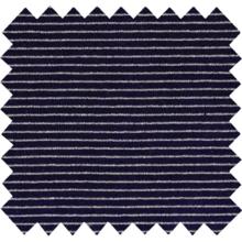 Tissu jersey rayé argent marine