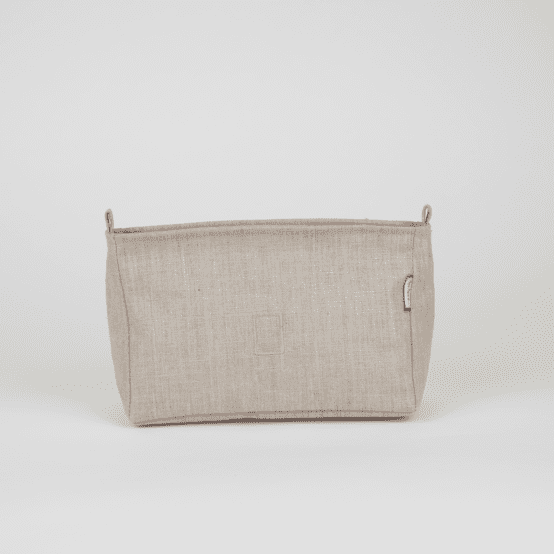 Base sac compagnon  lin argenté