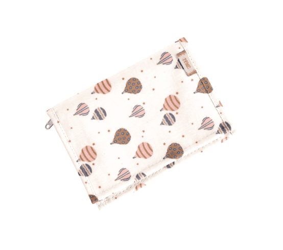 Portefeuille compact montgolfiere