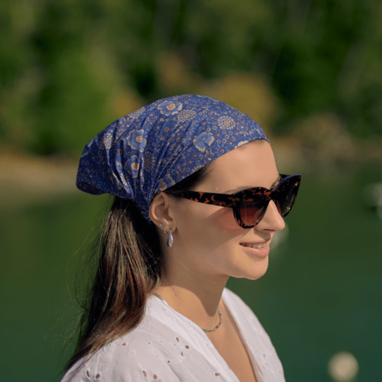 Bandeau fichu Adulte lavandula