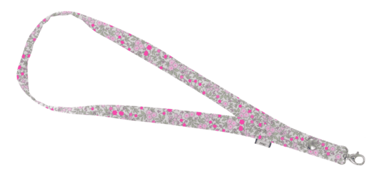 Porte-clés collier serenade fluo