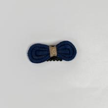 Barrette Noeud Anti-Glisse jean fin