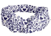 Bandeau croisé scandinavia bleu