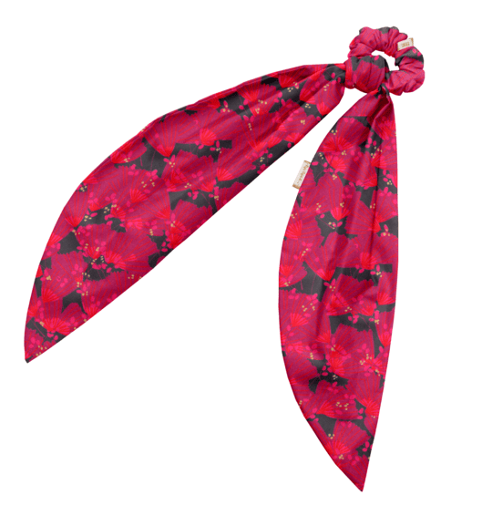 Foulchie long féérie fuchsia