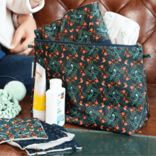 Trousse toilette femme zigzag noir et blanc, grande trousse, nécéssaire  toilette, trousse stylo, fête maman - Un grand marché