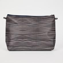 Trousse de toilette rayé ivoire marine