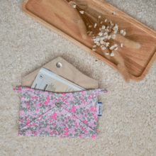 Petite pochette enveloppe serenade fluo