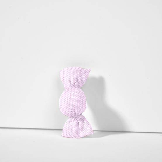Petite barrette mini bonbon oxford rose