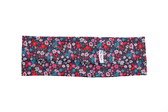 Bandeau jersey romance fleurie