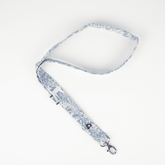 Porte-clés collier toile de biche