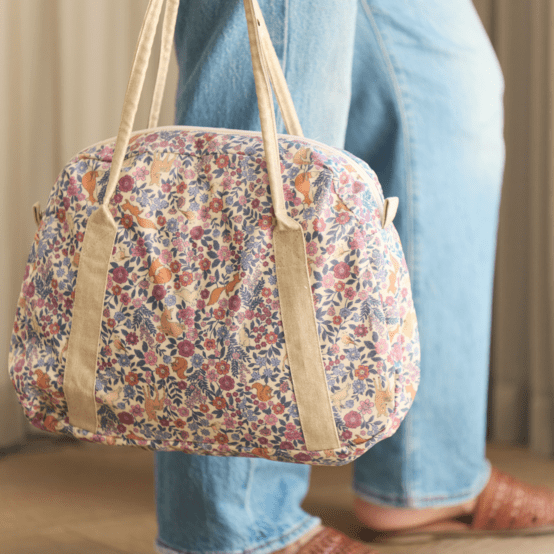 Sac bowling comptine enchantée rose