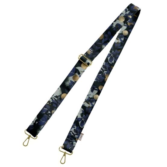Bandoulière étroite flocon doré
