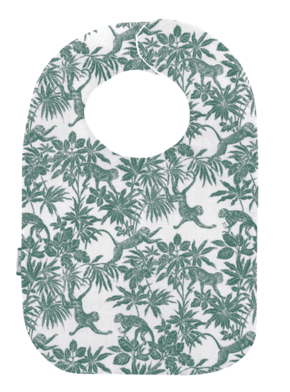 Bavoir Bébé jungle vintage
