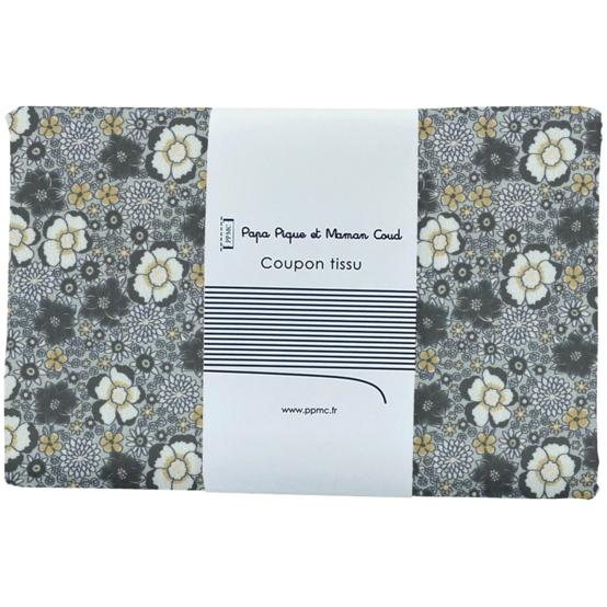 Coupon tissu 1 m ex2578 lavandula bleu gris