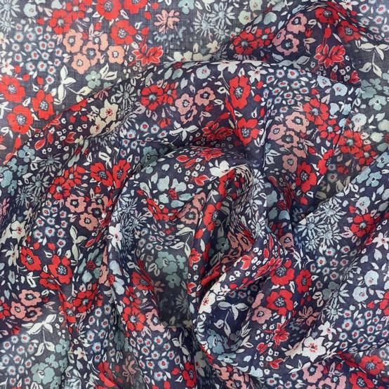 Tissu voile jardin d'aurore