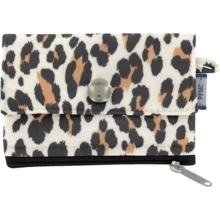 Mini pochette porte-monnaie leopard