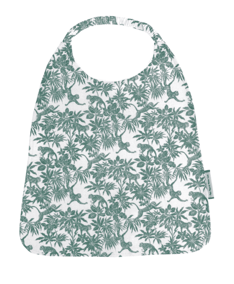 Serviette enfant élastique jungle vintage
