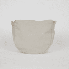 Base petite besace sans bandoulière beige pailleté