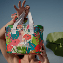 Sac Lunch Isotherme fleurs des iles
