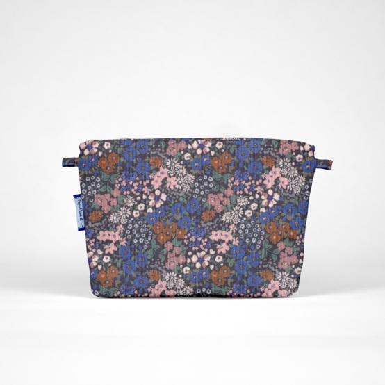 Mini pochette tissu monet lilas