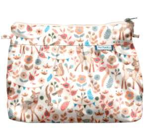 Pochette plissée douceur des bois