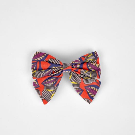 Barrette noeud papillon calypso