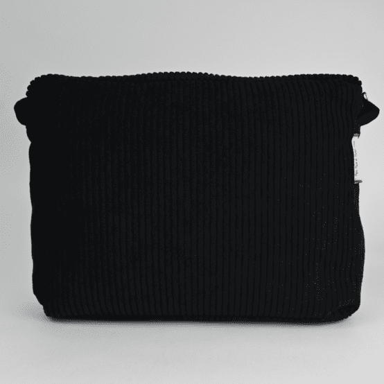 Base grande besace sans bandoulière velours côtelé large noir