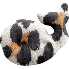 Barrette Baleine leopard
