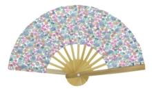 Eventail pastel fleuri