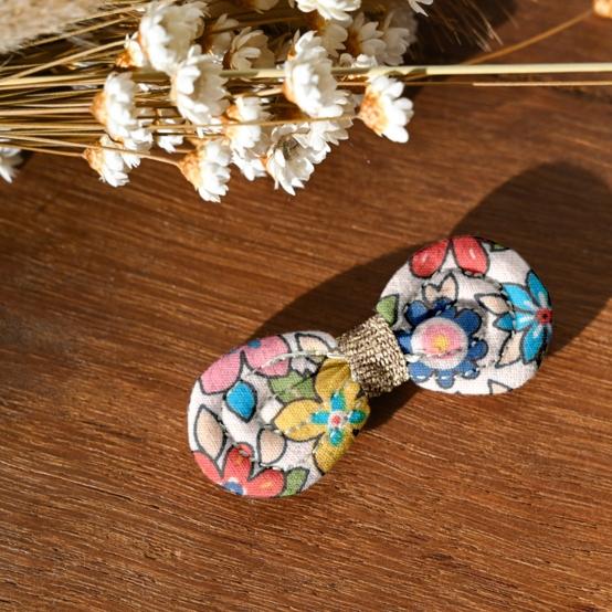 Barrette Noeud Anti-Glisse mille et une fleurs