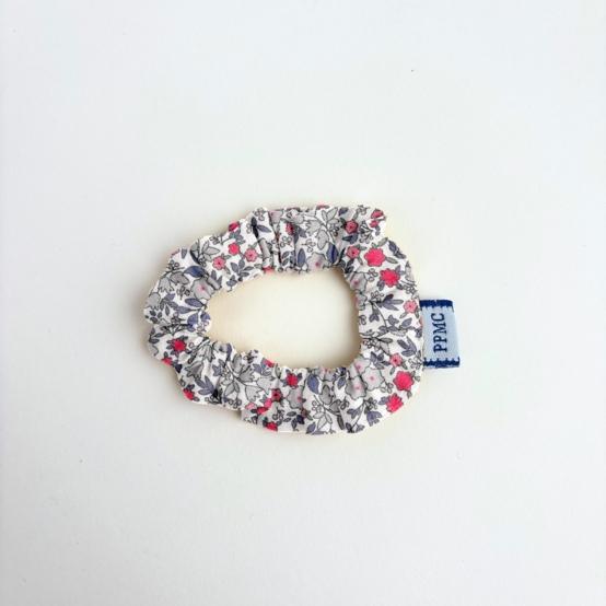 Mini Chouchou serenade rouge gris
