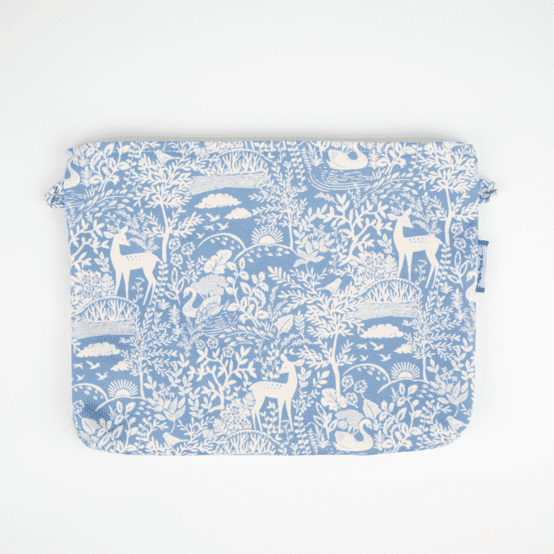 Pochette tissu toile de biche
