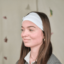 Bandeau Jersey Twisté blanc