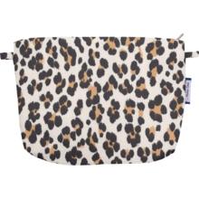 Pochette tissu leopard