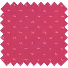 Tissu coton au mètre plumetis rose fuchsia