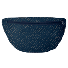 Sac banane bulle bronze marine