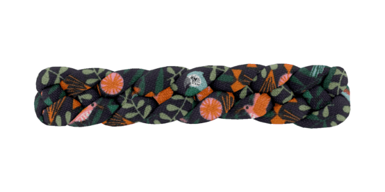 Barrette cheveux tressée birdy