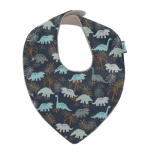 Bavoir bandana jurassic dino marine