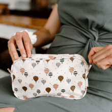 Pochette banane montgolfiere
