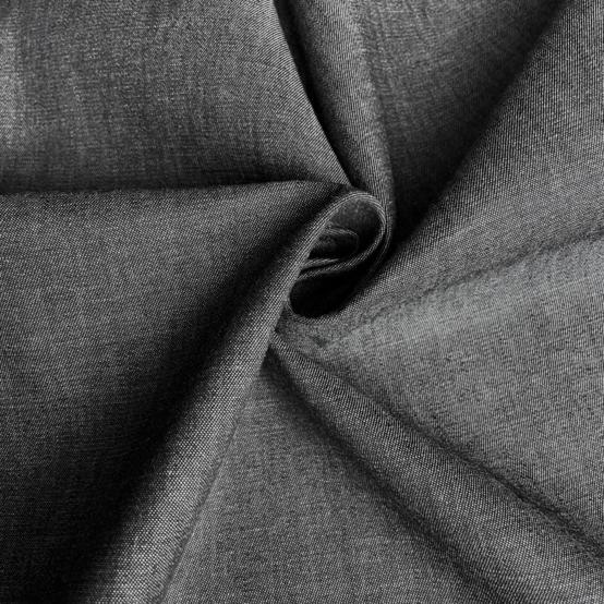 Tissu coton au mètre jean noir