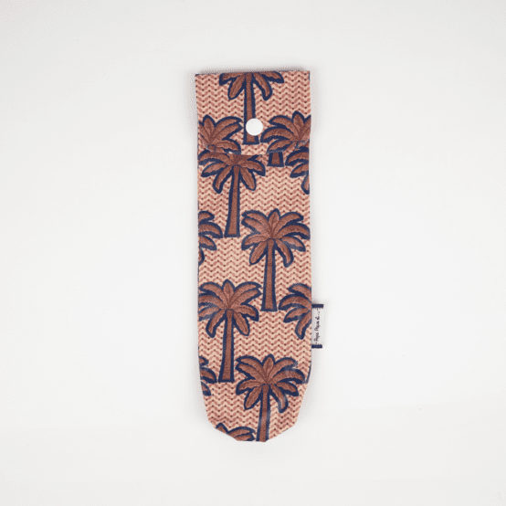 Pochette brosse à dents palmeraie
