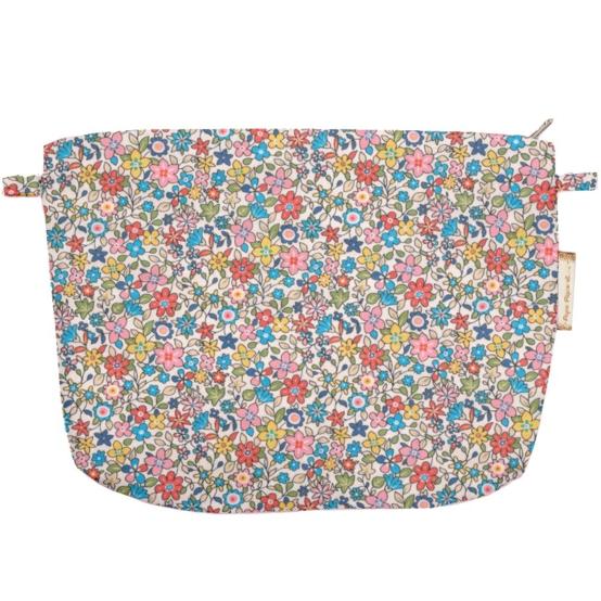Pochette tissu mille et une fleurs