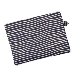 Sac tote bag pliable rayé ivoire marine
