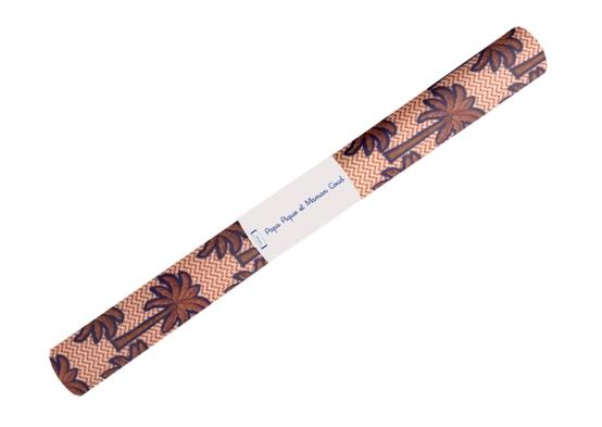 Coupon tissu enduit de 35cm  palmeraie