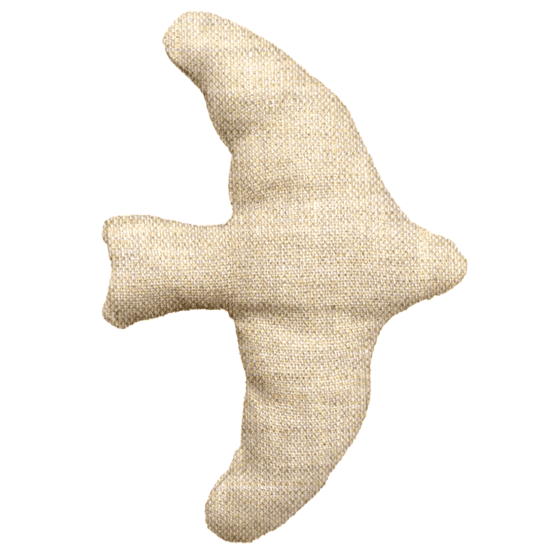 Barrette Hirondelle  lin pailleté