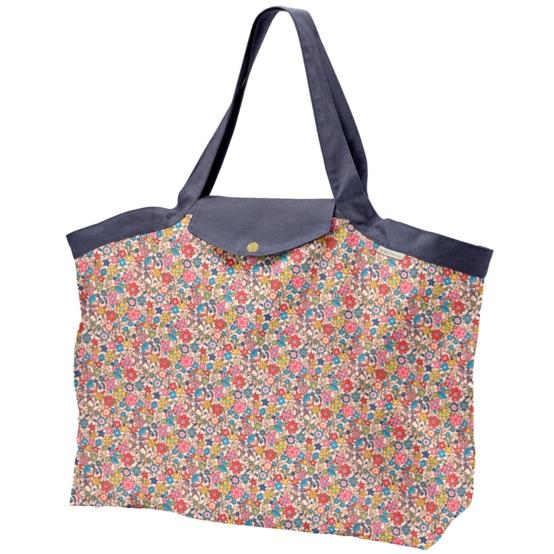 Sac cabas grand mille et une fleurs