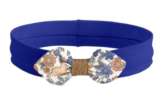 Bandeau jersey bébé noeud comptine enchantée