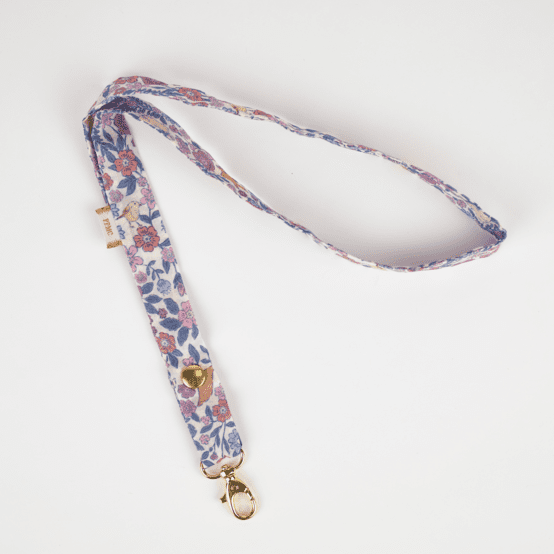 Porte-clés collier comptine enchantée rose