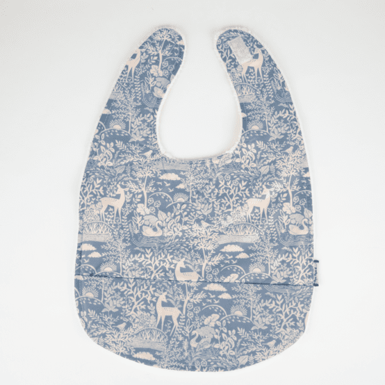 Bavoir tissu plastifié toile de biche