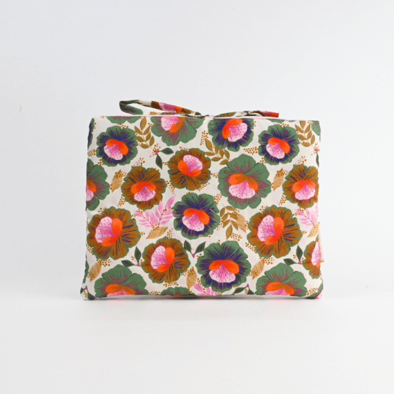 Pochette à livre broché fleur de thé
